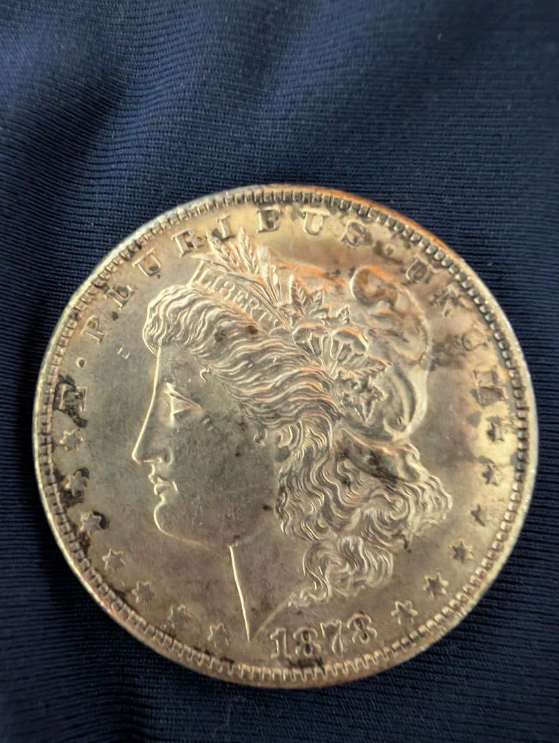 P*2様 1878-S モルガンダラー銀貨 1ドル Morgan Dollar