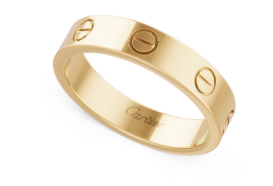 Cartier ラブリングスモールモデル　K18 イエローゴールド