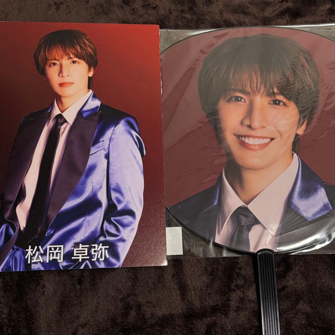 MATSURI 松岡卓弥 うちわ＆パネル