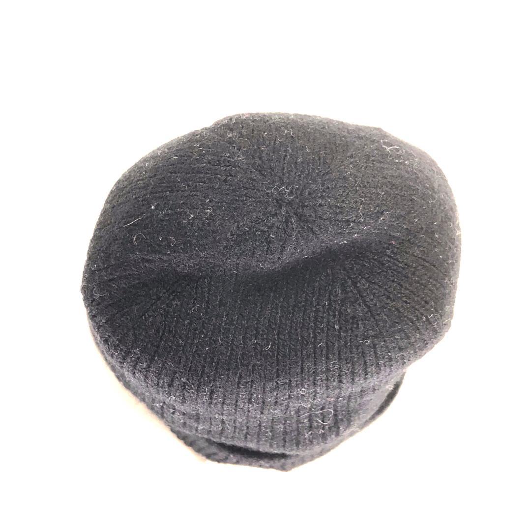 【美品】モンクレール／ニットキャップ ブラック／UNI