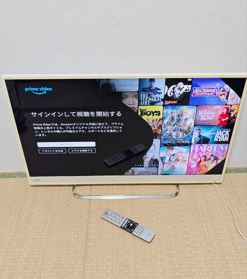 まちこ //////////4K東芝 40型 スマートテレビ✨映り超綺麗