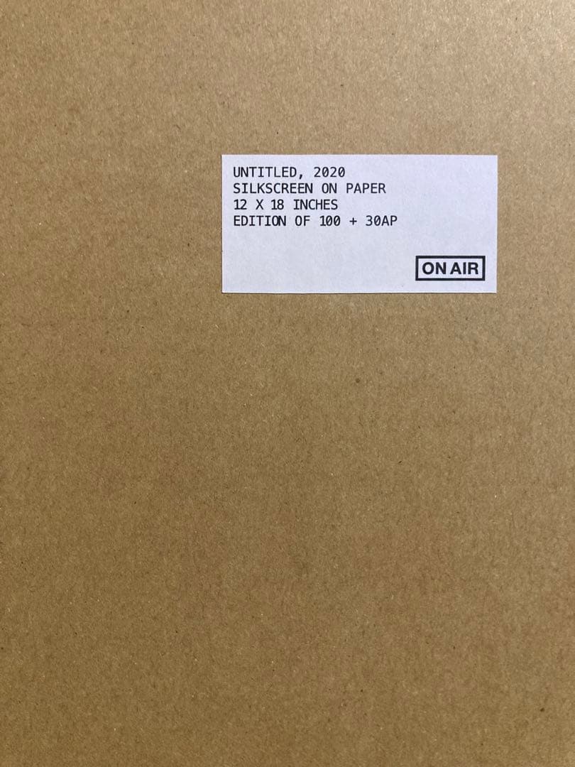 額装済　KYNE kyne 緒方数馬NONCHELEEE 『Untitled』