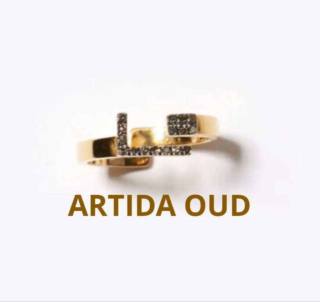 ARTIDA OUD アルティーダウード　パヴェダイヤモンド オープン リング