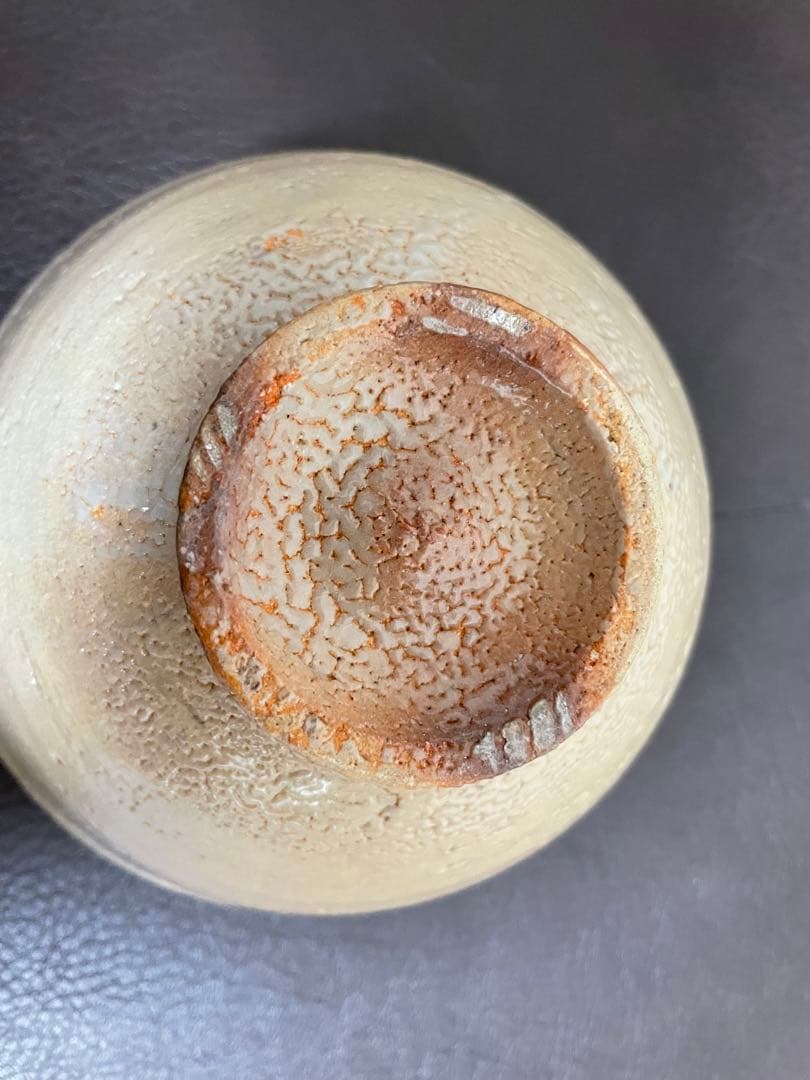 十三代坂田泥華　萩茶碗　共箱　共布　栞　茶碗　萩焼　茶道具