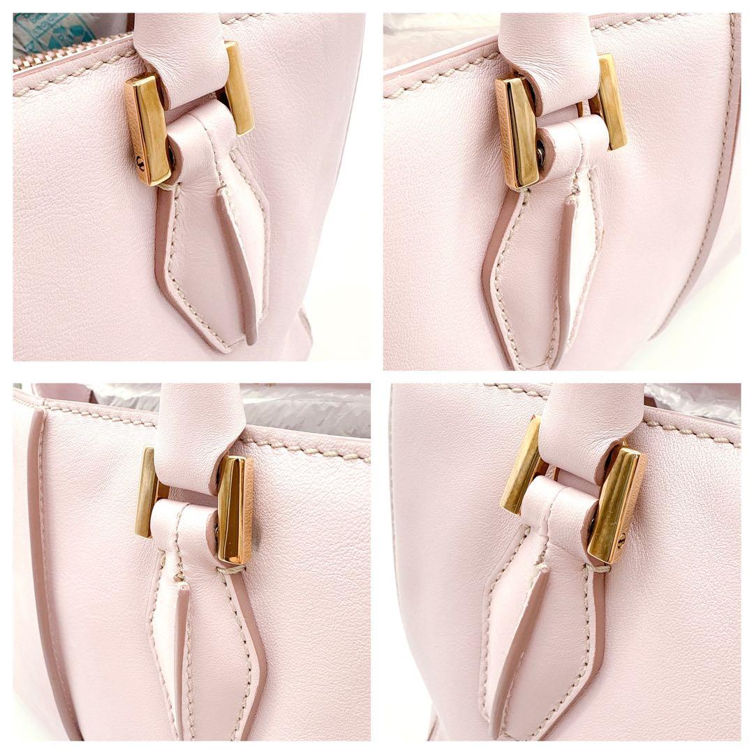 トッズ Dキューブ ミニ ボストン 2WAY ショルダーバッグ ハンド トート