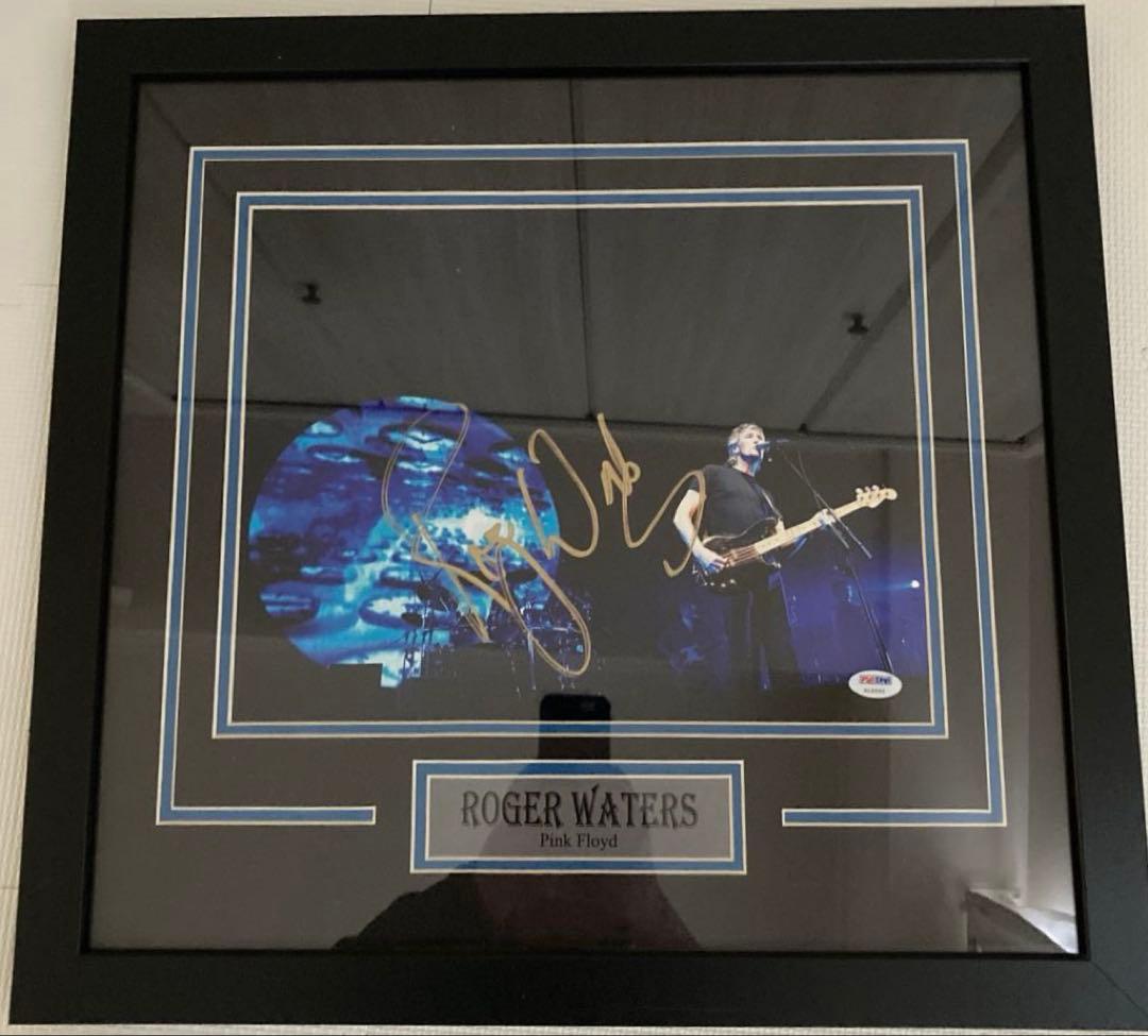 ロジャー・ウォーターズ 直筆サイン入り写真額縁