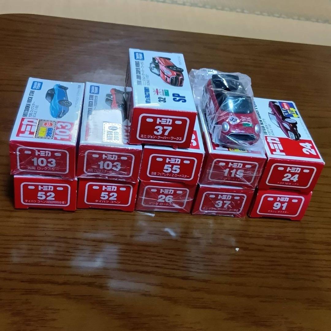 【11台セット】トミカ　ロードスター　ミニクーパー各種