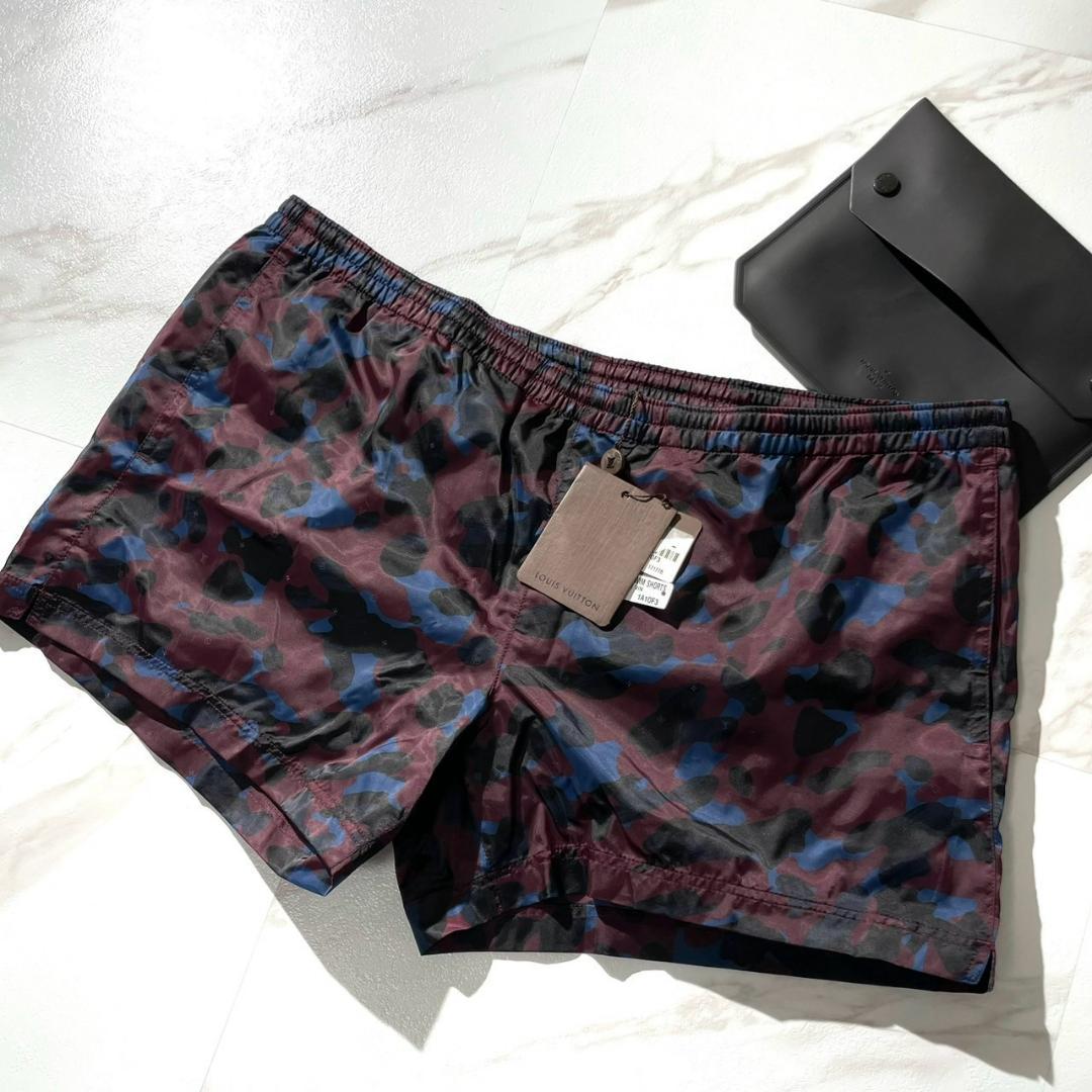 未使用✨ルイヴィトン メンズスイムパンツ カモフラ 水着 モノグラム XXL