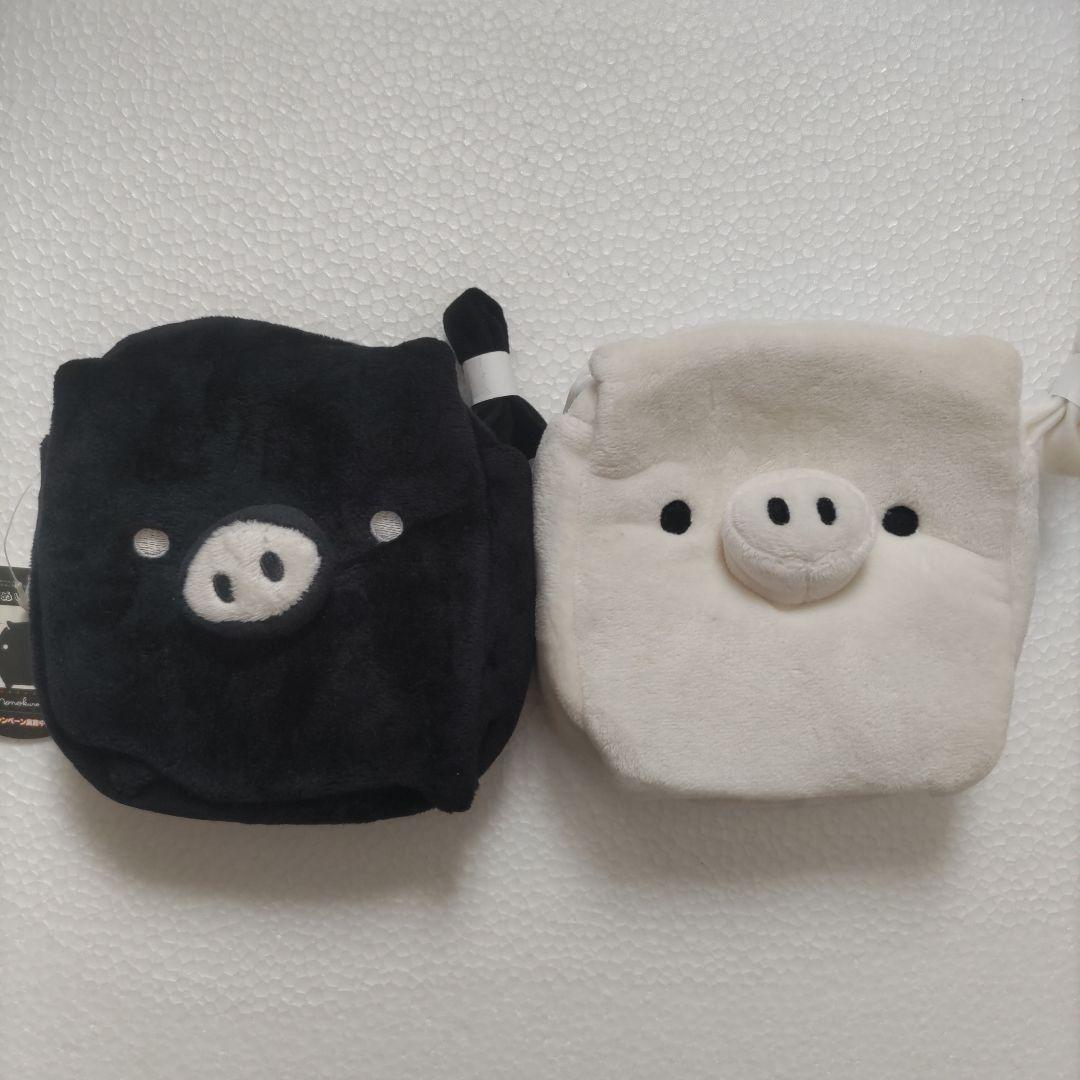 monokuro boo(モノクロブー)☆ぬいぐるみポーチセット