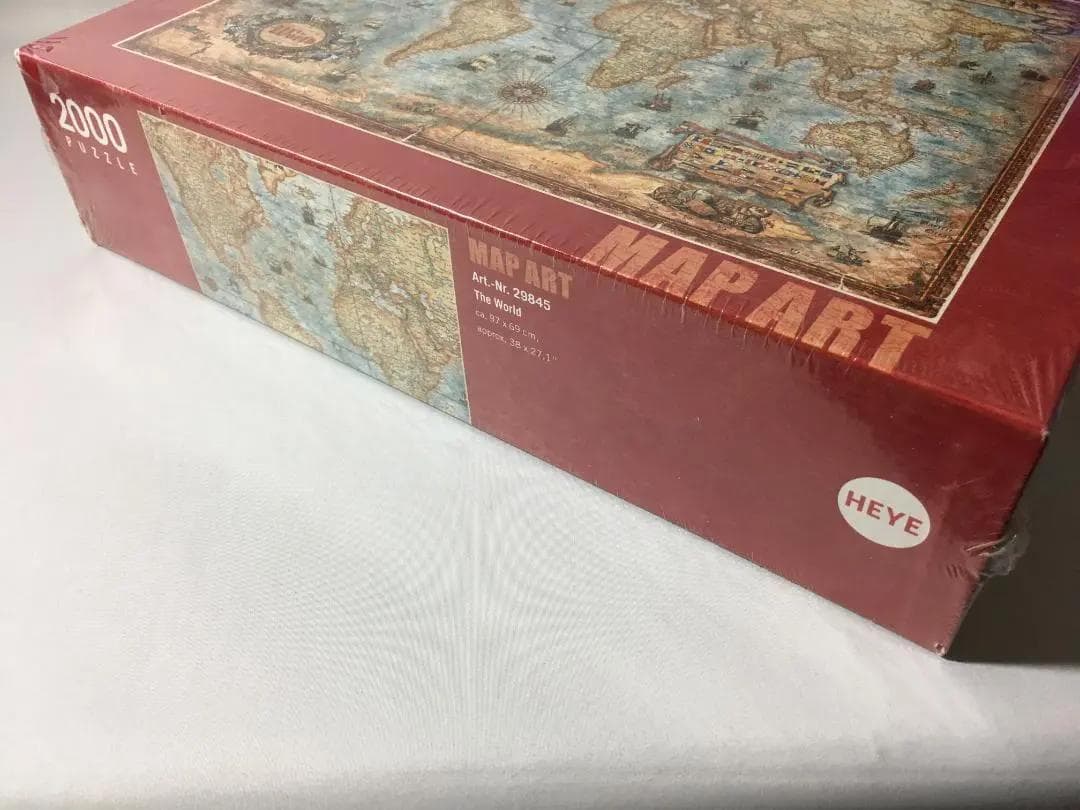 ジグソーパズル HEYE PAZZLE(2000piece) Map Art 29845