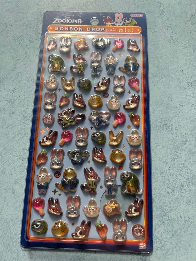 ボンボンドロップミニ ディズニー 101 ズートピア オイスター スティッチ全種