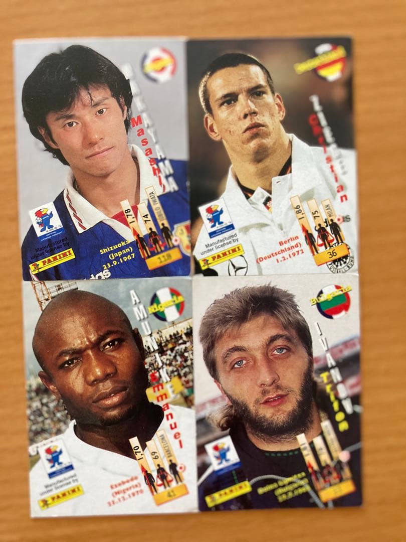 スポーツ選手カード　サッカー　まとめ売り　欧米　日本