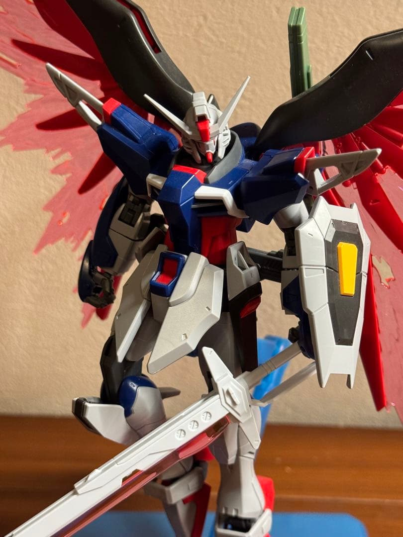 HG デスティニーガンダムSpec-2+ゼウスシルエット組立済み