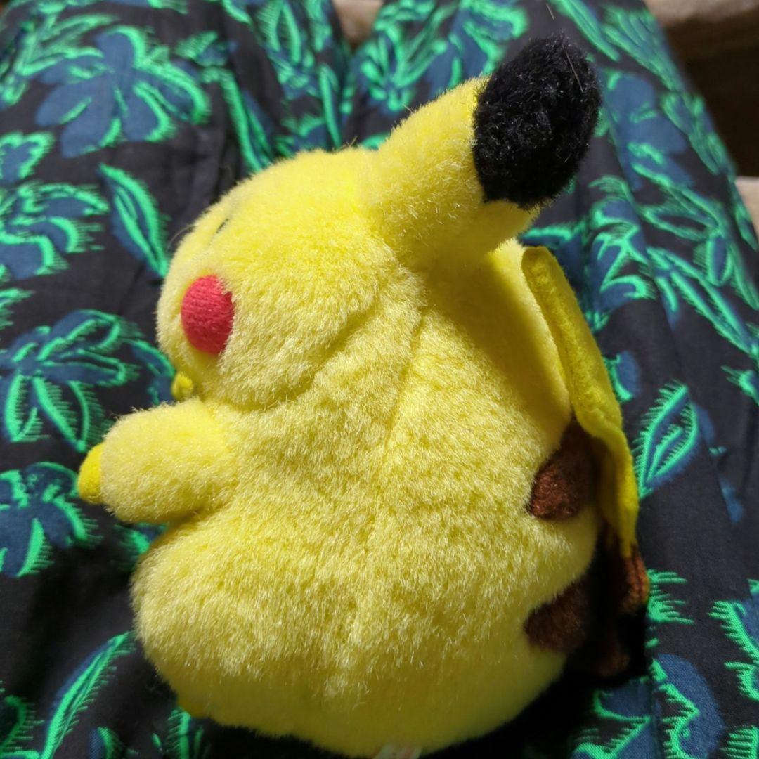 【毛並美品】ポケモン ピカチュウ ぬいぐるみ 初期 初代 TOMY タカラトミー