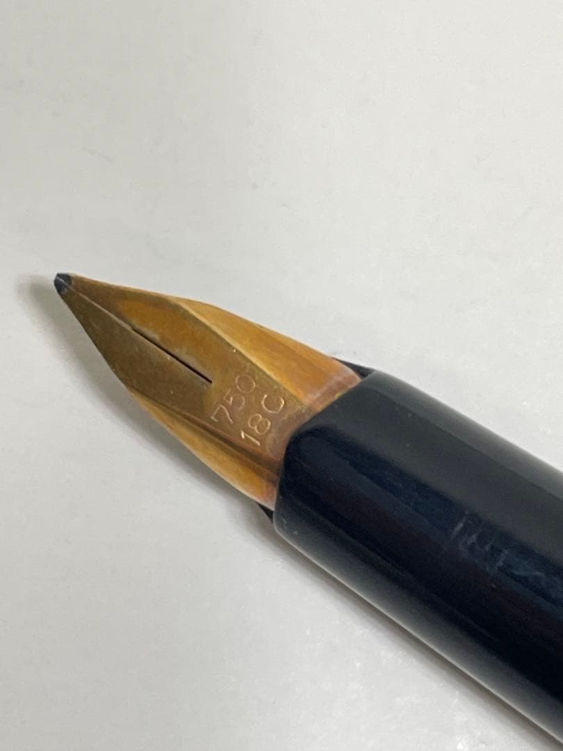 ✨【高級万年筆】Pelikan ペリカン 万年筆 750 18C ブルー✨