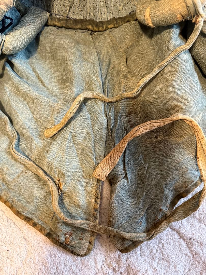 ⭕️ 江戸時代　鎖帷子　【鎖頭巾】　幕末　新撰組　忠臣蔵　❷