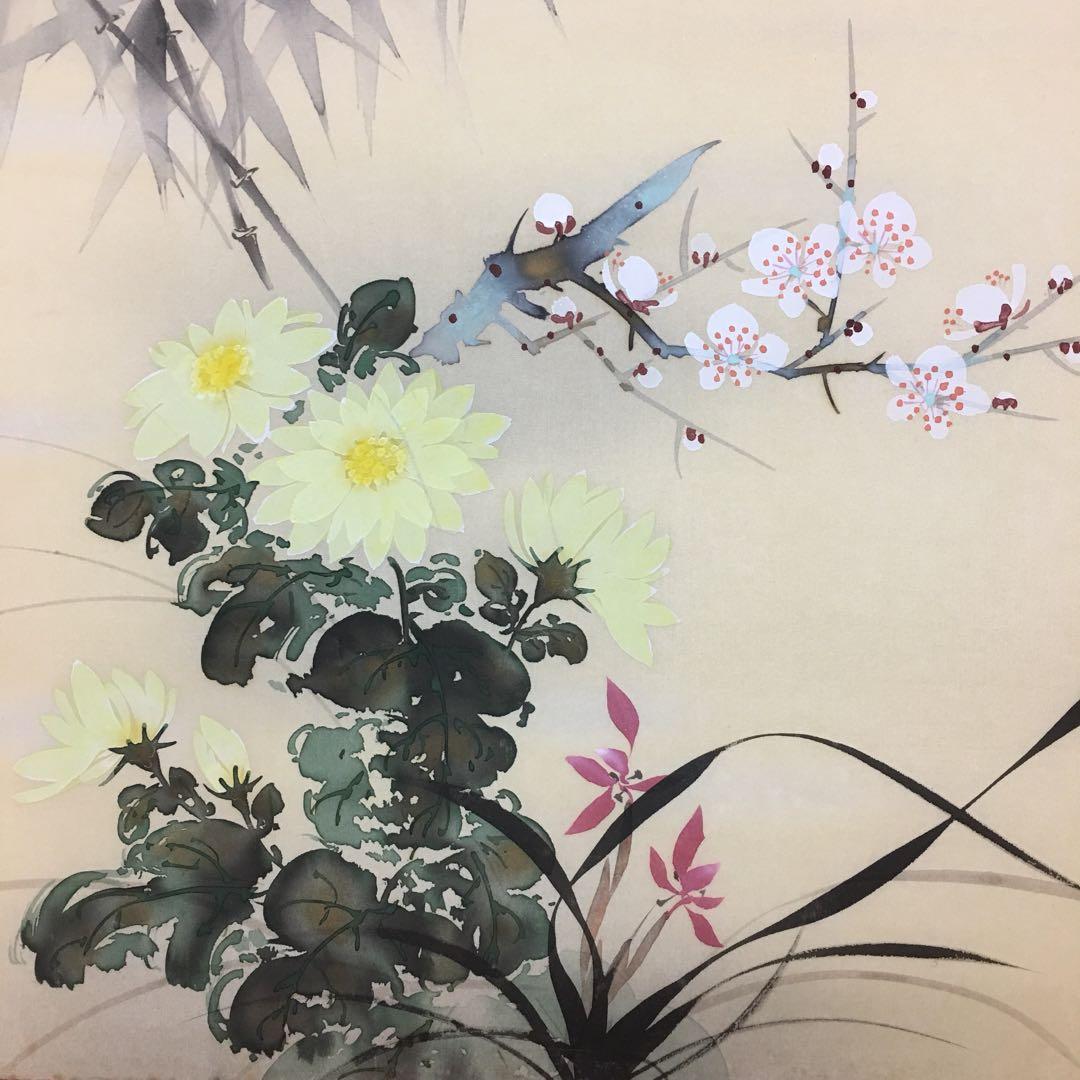 日本画肉筆手書き41センチ✖︎32センチ 6号作品