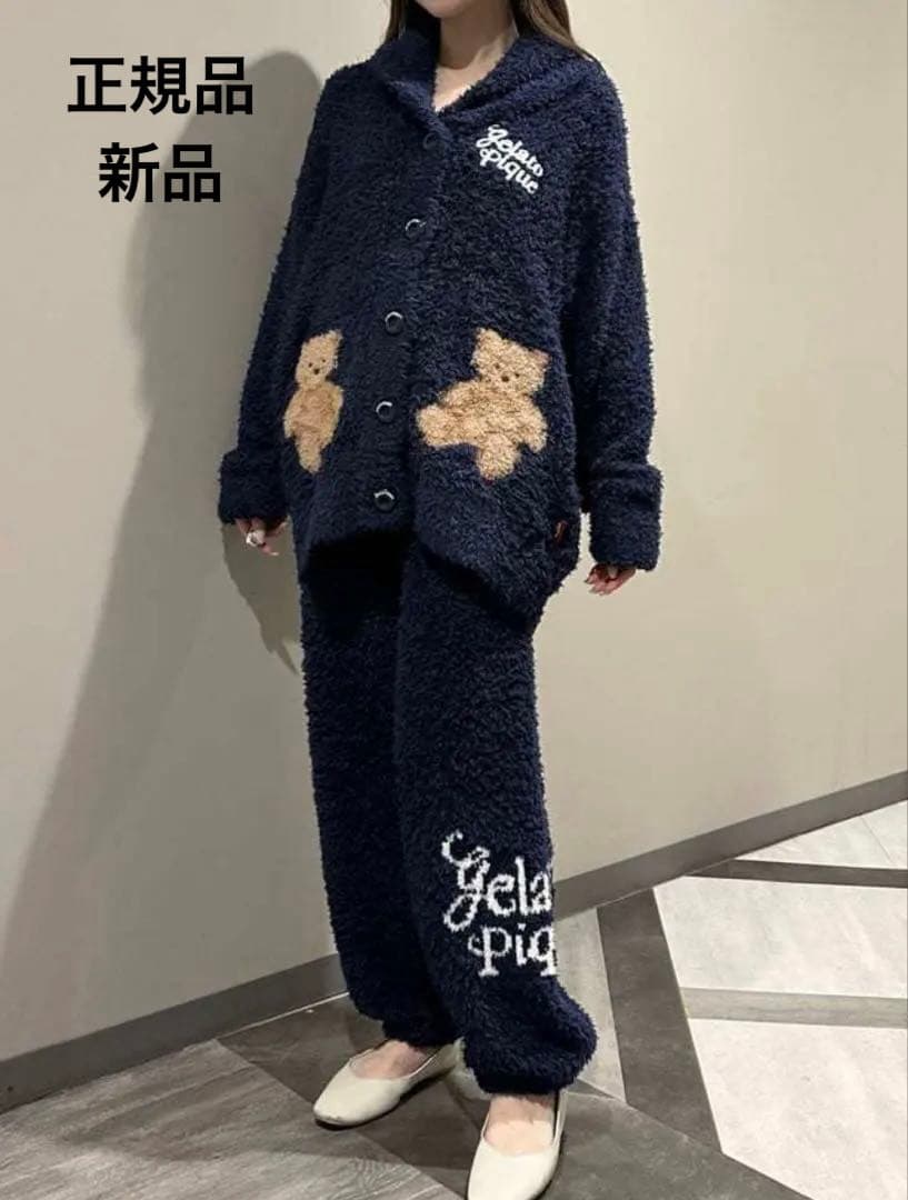 gelato pique/ジェラートピケ/ホリデー/スノーベアジャガードセット