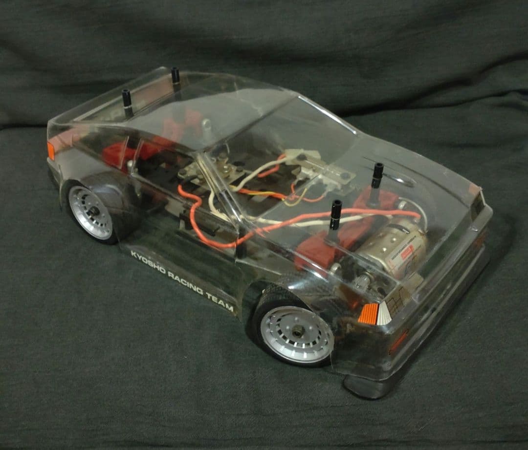 激レア 京商 HONDA CR-X RC FFレーサー 1/12 当時物