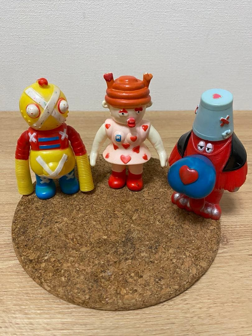 ニャンコ先生ページポピーがんばれロボコン　 ソフビロボペケロボイヌロボメロ