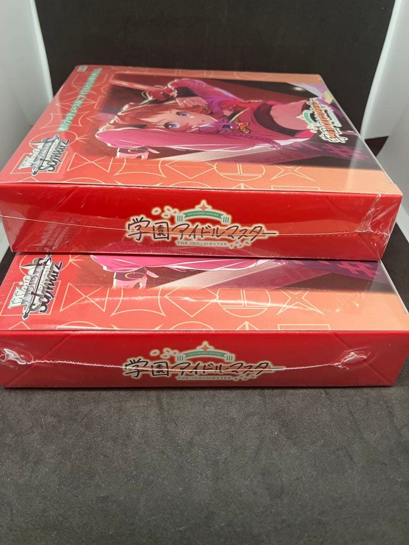 新品 ヴァイスシュヴァルツ ブースターパック 学園アイドルマスター 2BOX