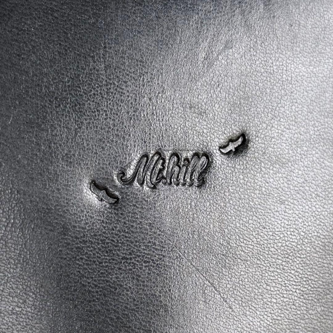 Mt.hill マウントヒル レザー 牛革 財布 黒 新品 未使用