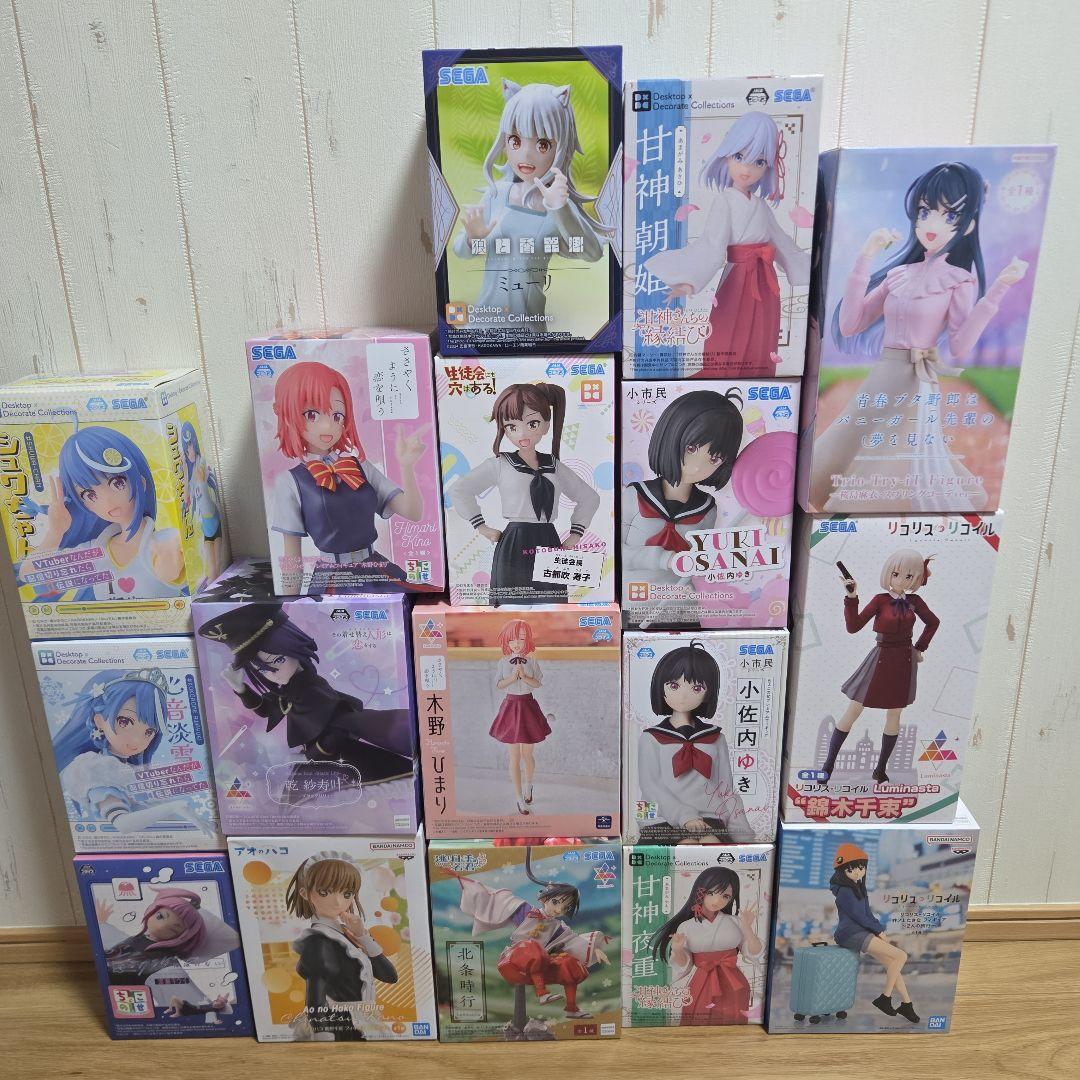 女の子フィギュア　17点セット