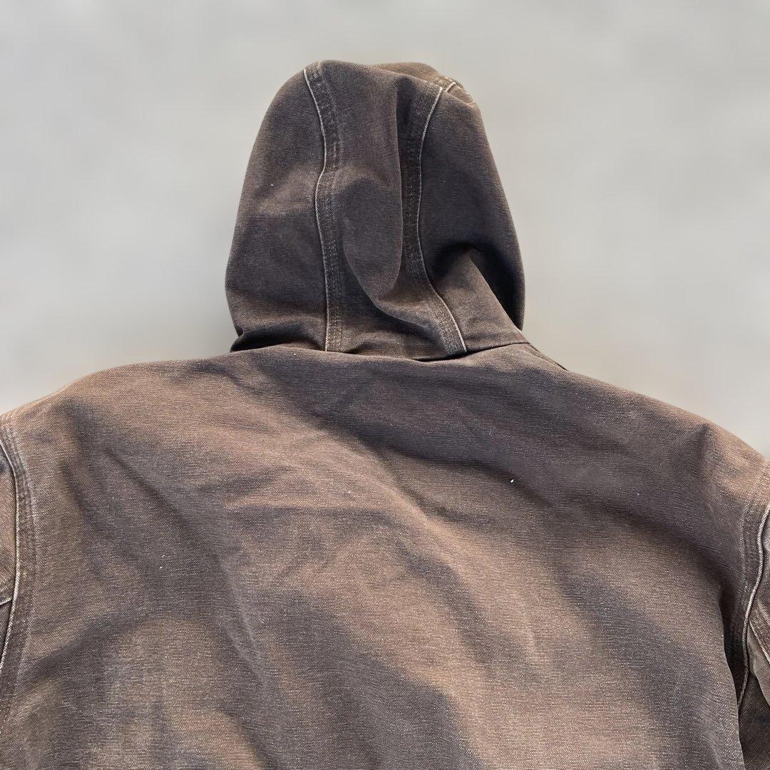 カーハート アクティブジャケット　ボロ　ブラウン