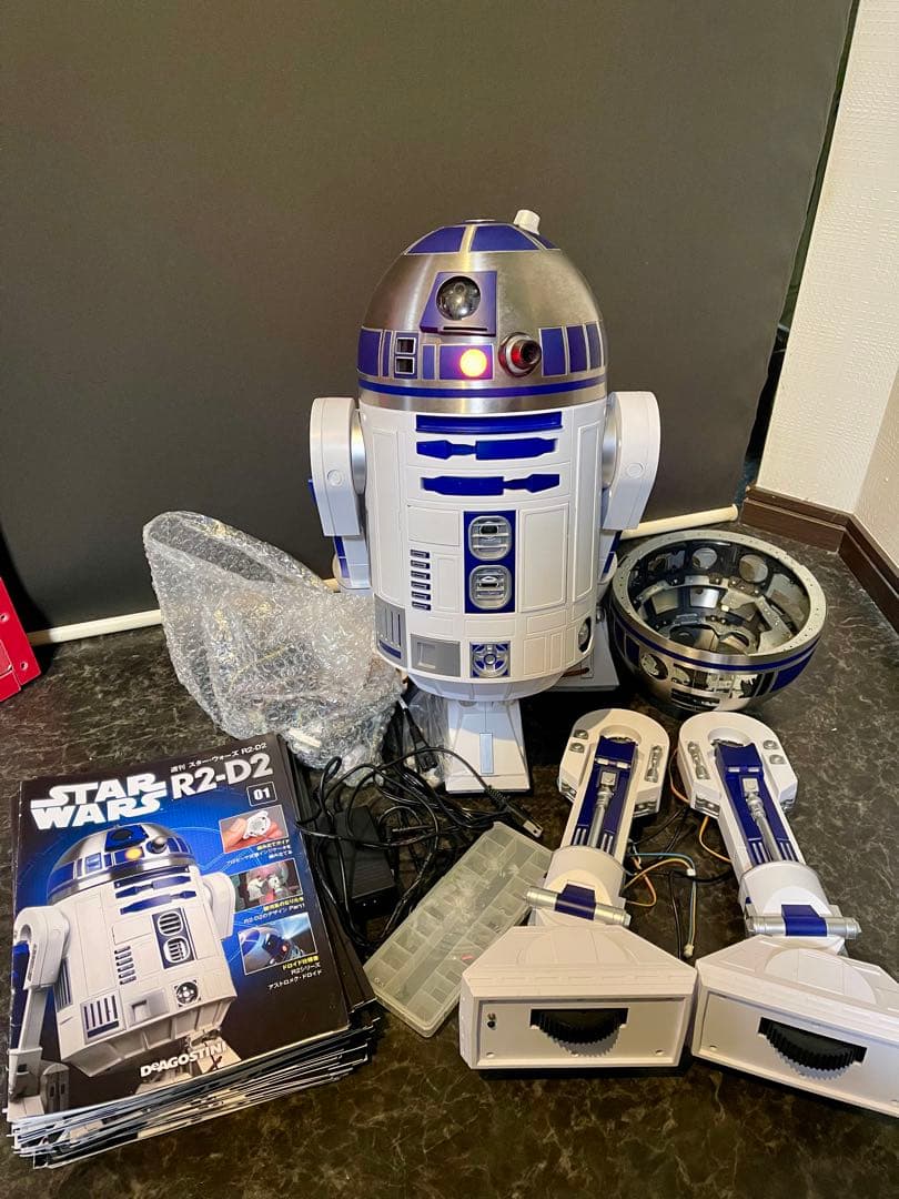 デアゴスティーニ 週刊 R2D2 完成品 ジャンク 60号までの予備有 ロボット