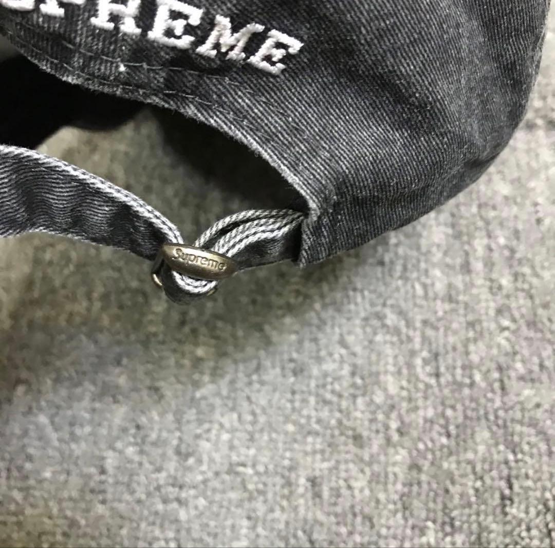 【希少】Supremeシュプリーム ウォッシュド デニム Sロゴ キャップ