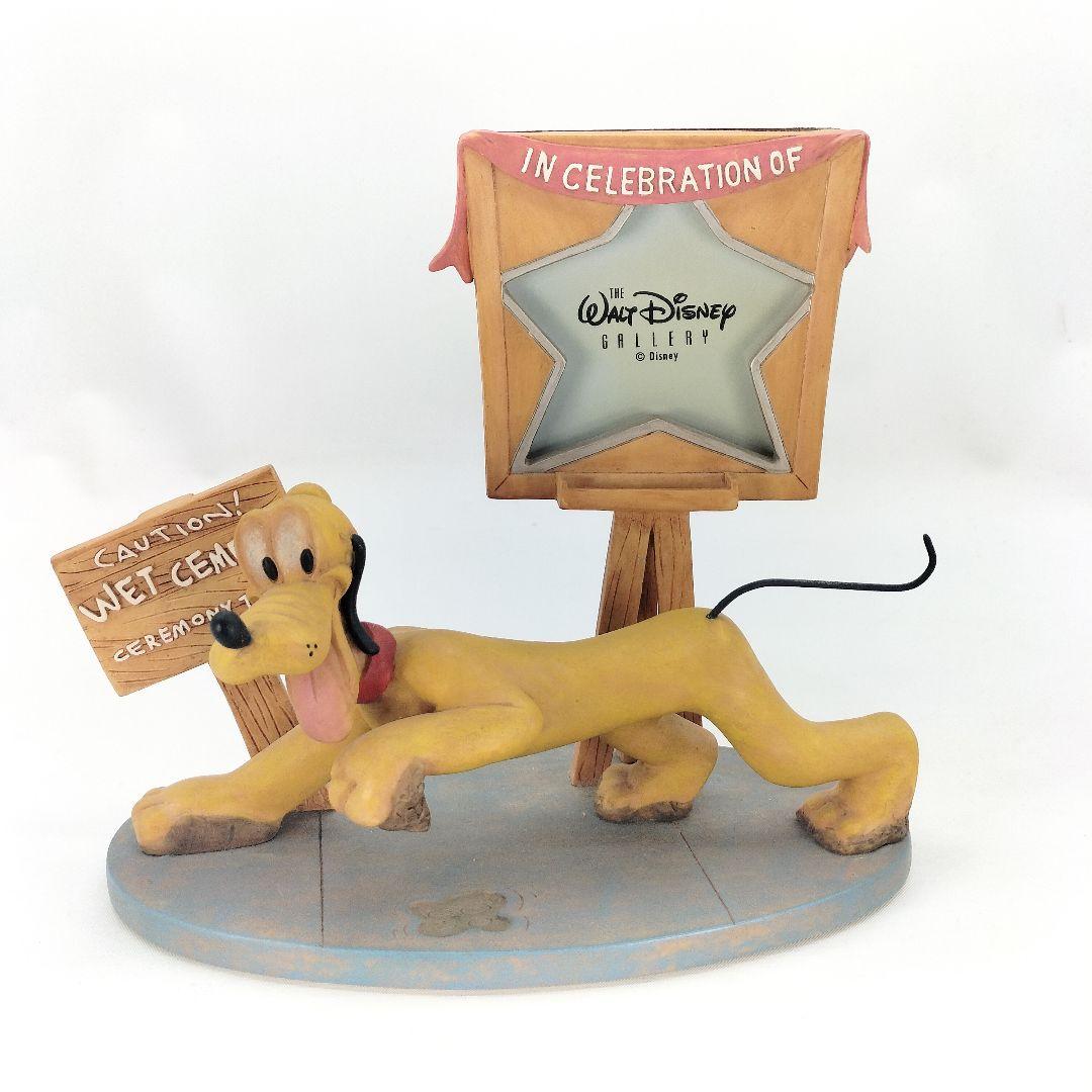 ディズニーストア限定 プルート 写真立て 泥んこ フォトフレーム フィギュア