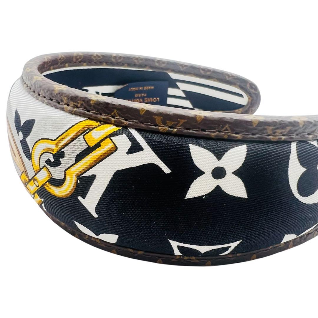 超美品　ルイヴィトン　カチューシャ　ヘアバンド　ビーマインドフル　M77394