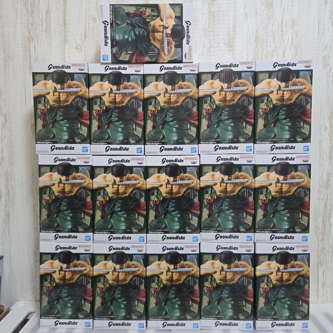 ワンピース グランディスタ ゾロ 2 フィギュア 16点セット