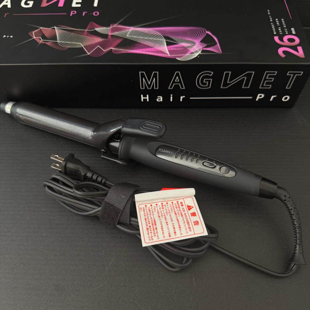 【未使用に近い】クレイツ マグネットヘアプロ コテ 26mm