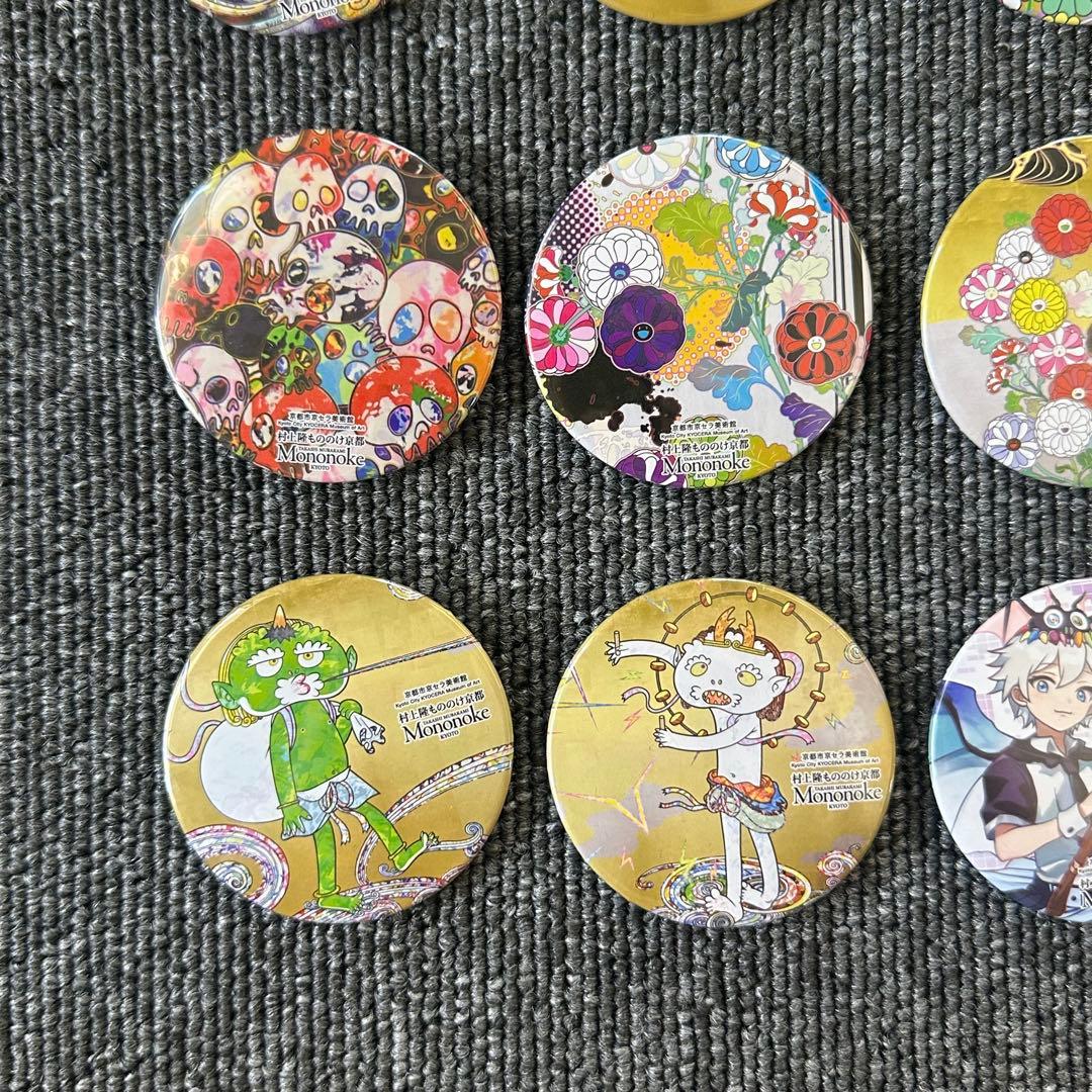 完売品 村上隆 もののけ 京都 缶バッチ 全12種 セット コンプリート コンプ