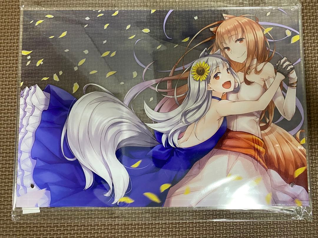 狼と香辛料 狼と香辛料展 会場限定 ホロ ミューリ アクリルボード