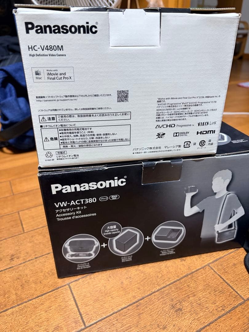 Panasonic HC-V480M ビデオカメラ 本体