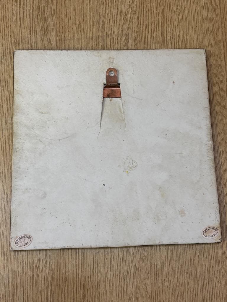 希少 Lisa Larsonリサ ラーソン UNIK Katt 猫 ブルー 陶版