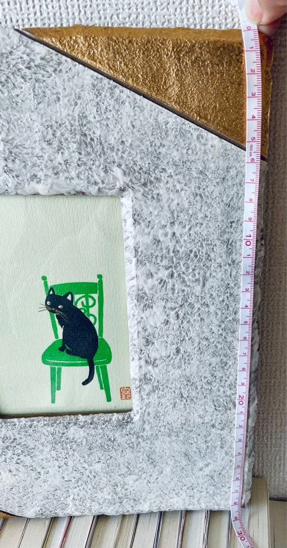 VISONで購入　陶芸　額縁　ポストカードが入る