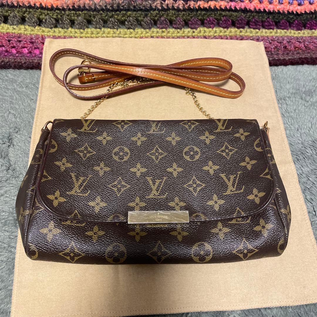 LOUIS VUITTON ショルダーバッグ　斜め掛け　フェイボリット2way