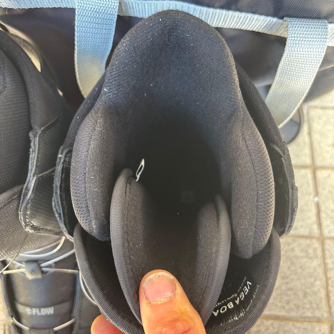 FLOW スノーボードブーツ ブラック 収納バッグ付き