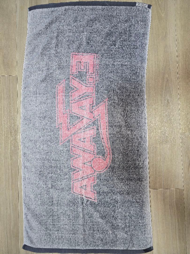 K*7様 E.YAZAWA ロゴタオル ダークグレー