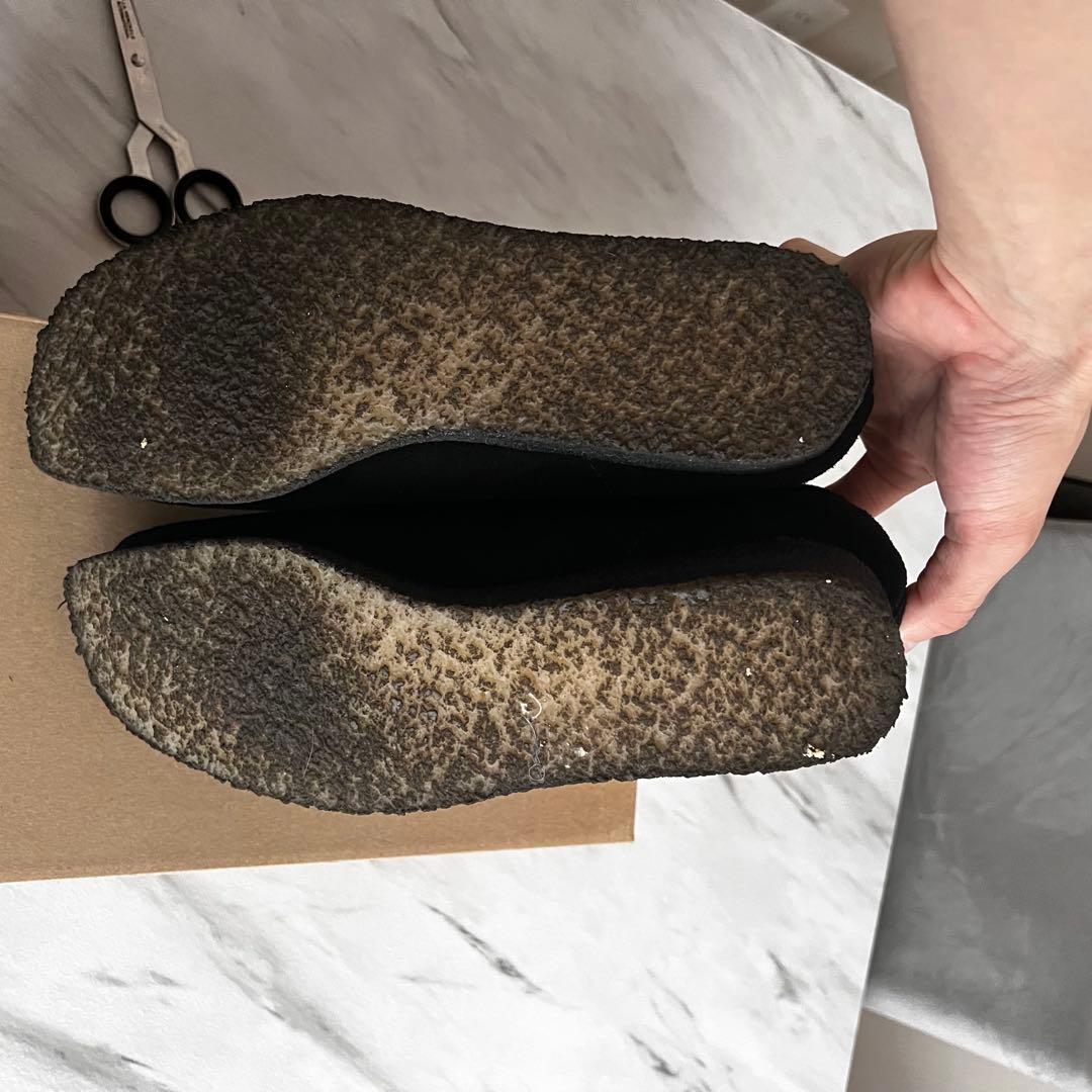 クラークス ワラビー　BLACK