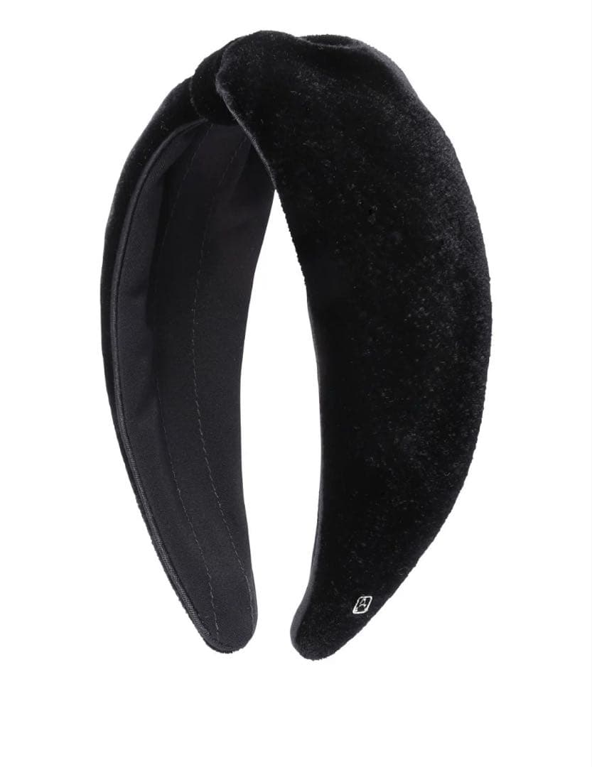 【美品】カチューシャ　ブラック　黒　アレクサンドルドゥパリ