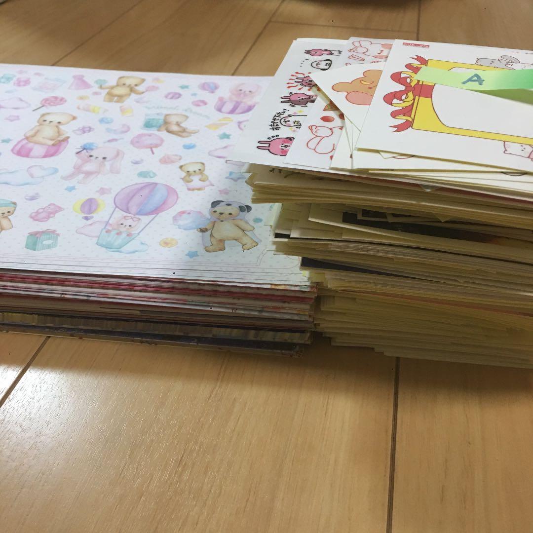 【A】 大容量　海外　A4ペーパー　ステッカー　セット