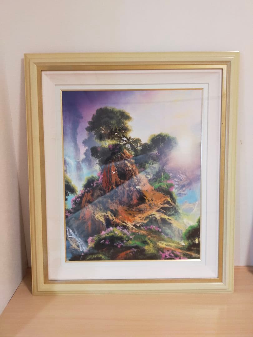 【サイン入り】デイル・ターブッシュ作　生命の息吹　Dale TerBush絵画