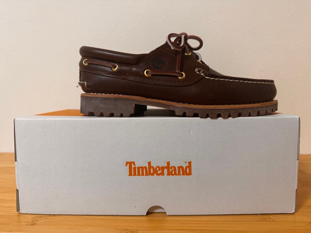 “名作定番”Timberland 3 eye BOAT SHOE 26cm
