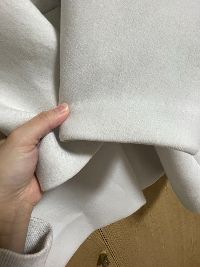 美品♡ミラオーウェン♡ノーカラーコクーンハーフ丈ポンチコート