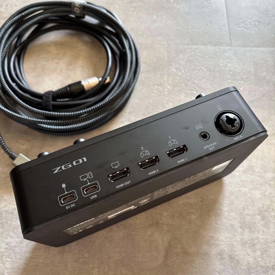 【ぽむ】YAMAHA ZG01 配信用オーディオミキサー