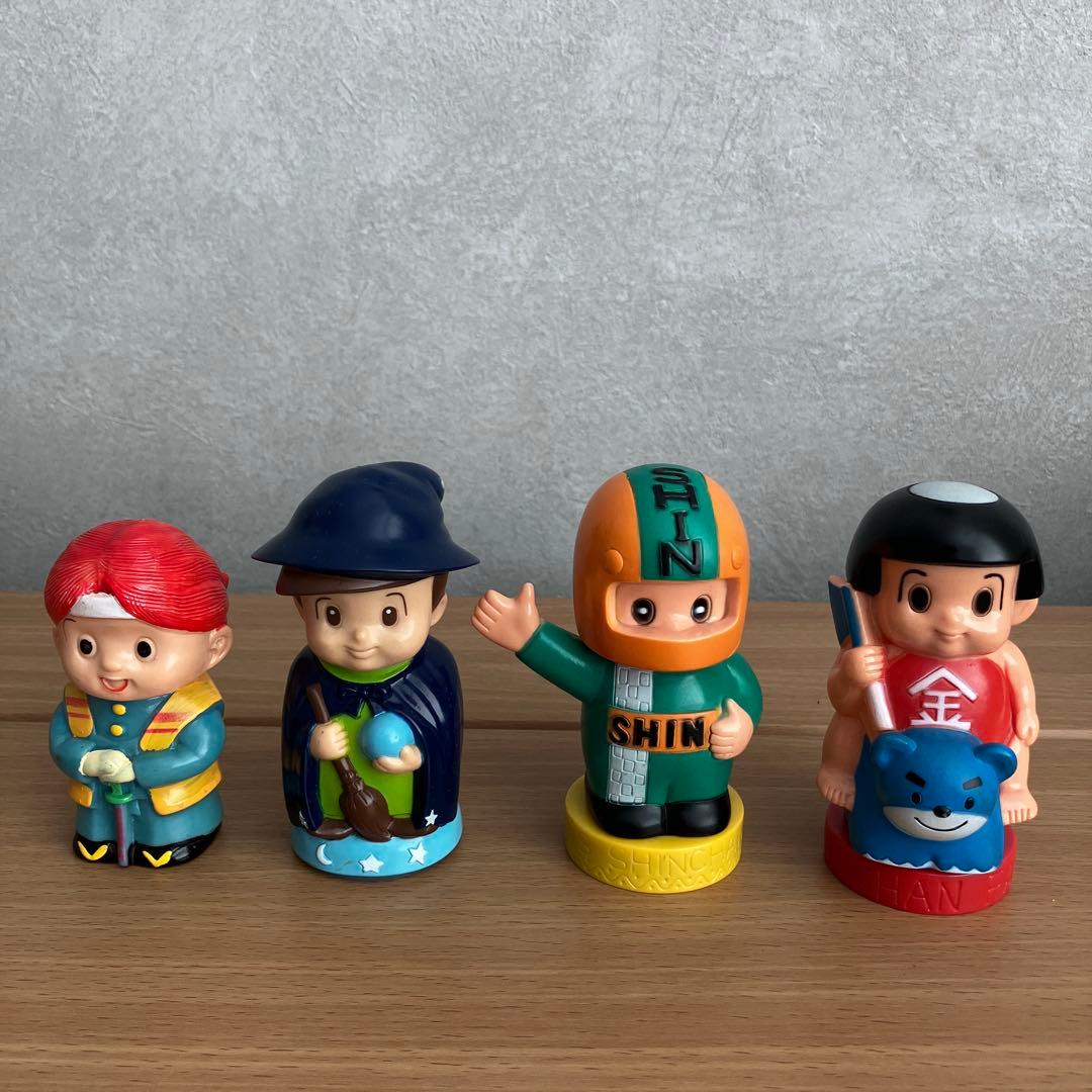 レトロ　貯金箱　ソフビ　信用金庫　信ちゃん